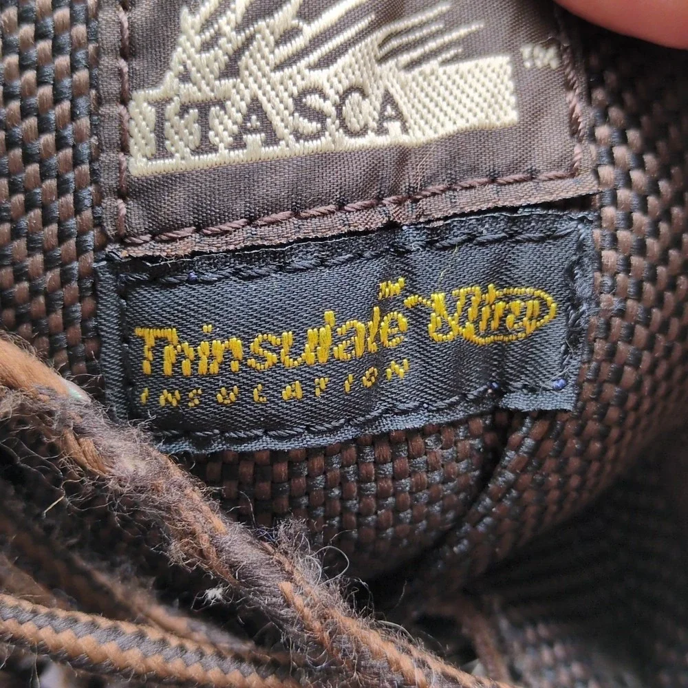 Itasca Shoes Mens Bristol Brown 9 Waterproof Boots Leather Winter Thinsulate